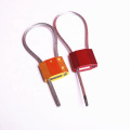 High security seal certificate metal cable seal with wire YT-CS605